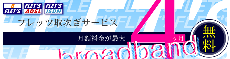 FLET'S�@�掟���T�[�r�X ���z4���������L�����y�[��